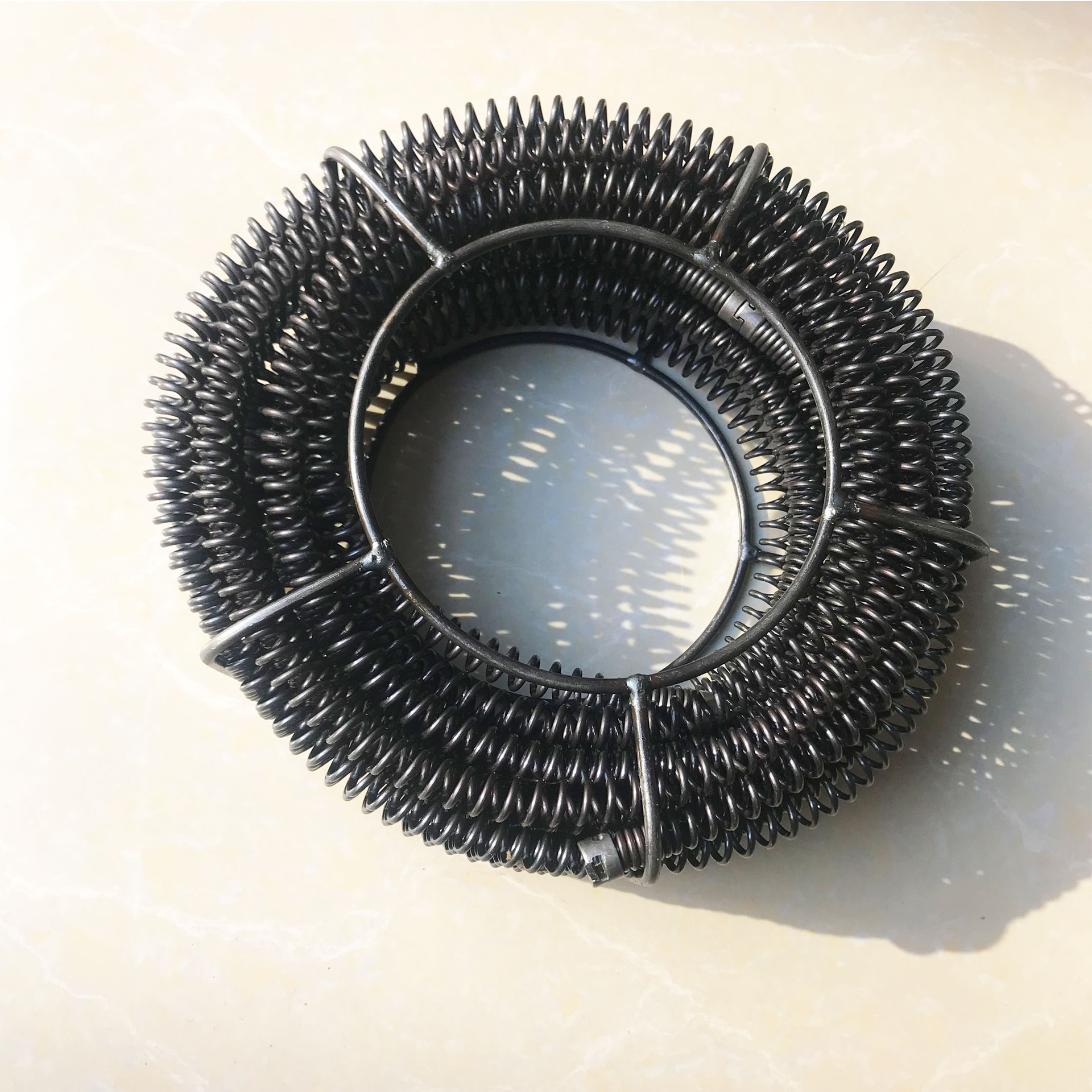 疏通机配件疏通簧弹簧下水道电动疏通器16mm加长加密钢丝弹簧