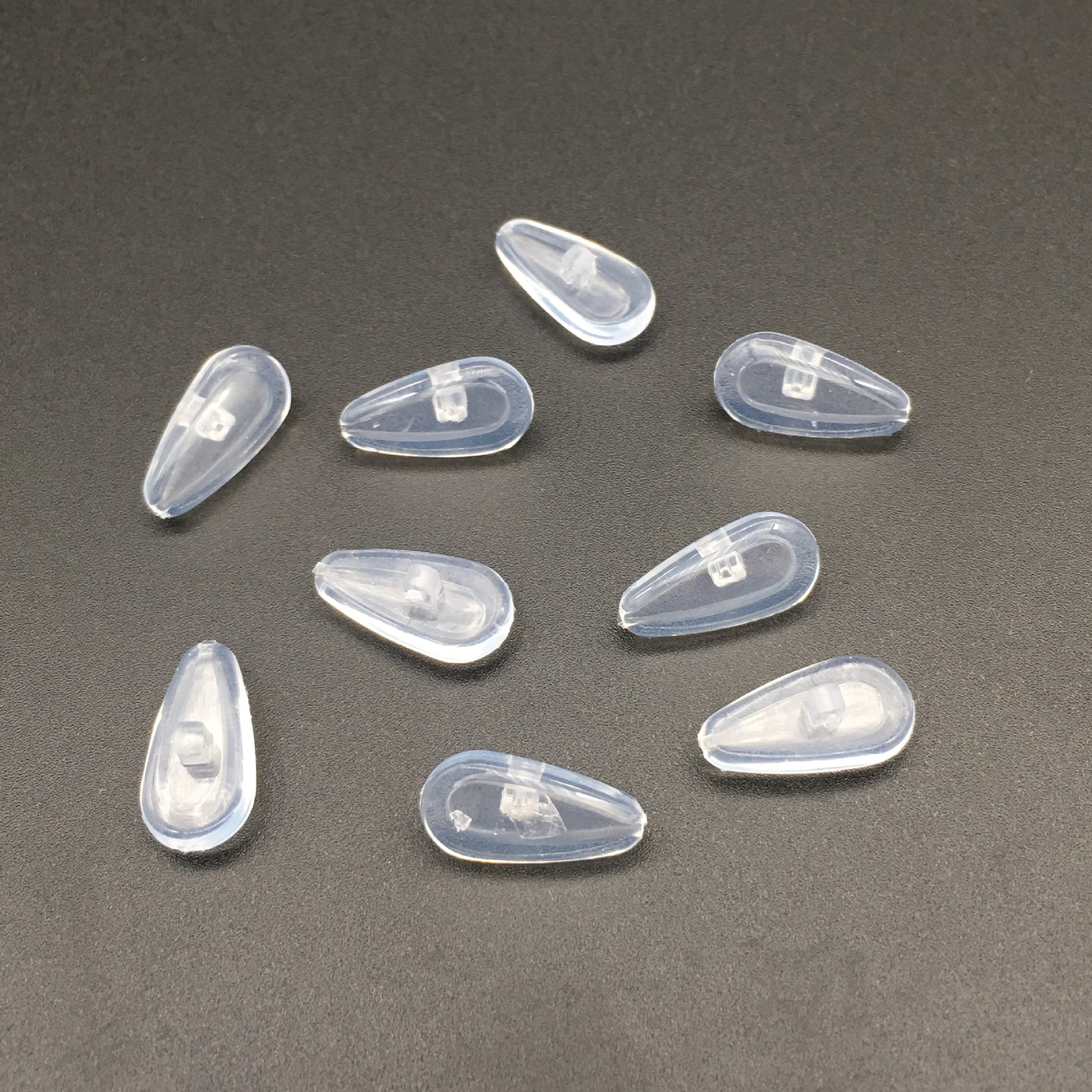 硅胶气囊鼻托气垫眼镜托 锁口 眼镜鼻托硅胶防滑鼻垫眼镜配件批发