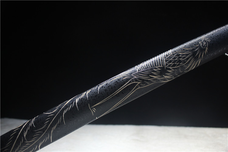 龙泉华影剑宝剑t10烧刃唐剑武士刃批发日本工艺品未开刃