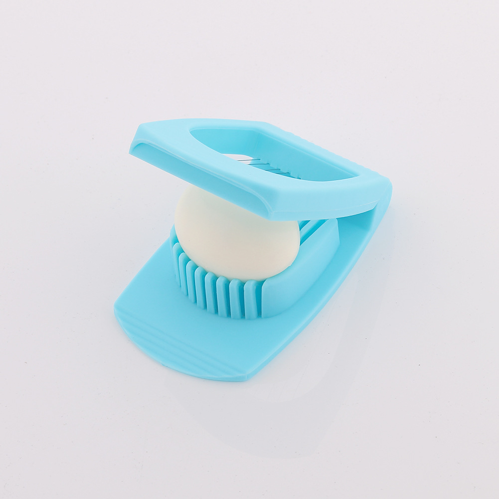 塑料切蛋器鸡蛋切片器厨房小工具多功能分瓣切松花蛋皮蛋分割器