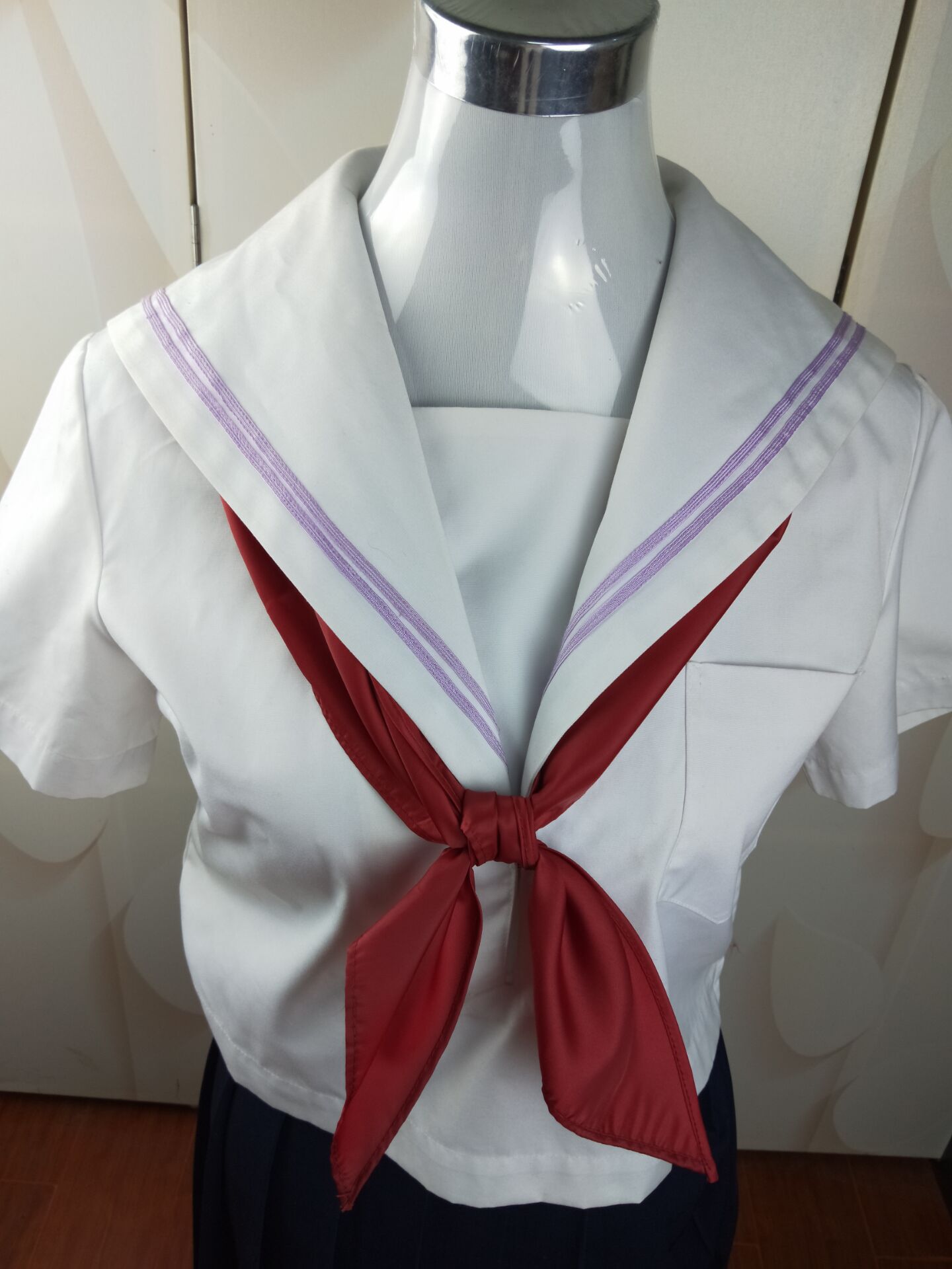 领结14色新潮学院风日本水手服领巾 jk制服40色入哑光和绸面