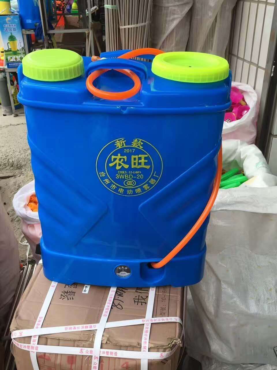 背负式电动喷雾器 农药喷雾器 自动打药机 八角款20升电动喷雾器