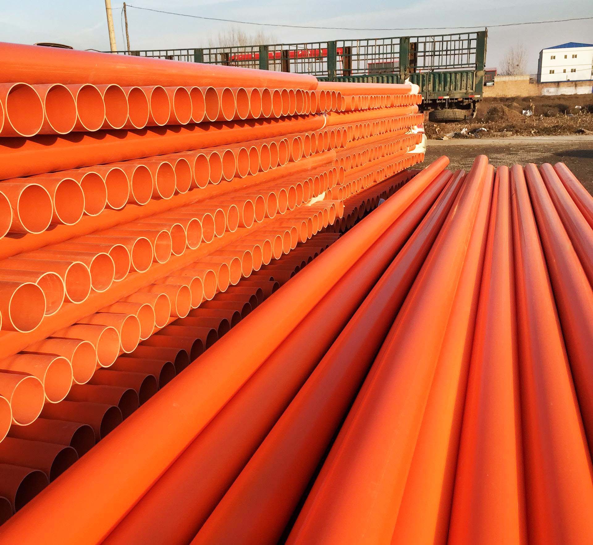 mpp电力管材110 顶管拖拉管非开挖只埋电缆保护管mpp电力管