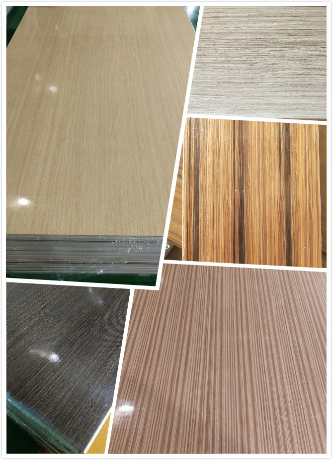 家居建材专用木饰面板 免漆木饰面板 3.6mm超平 银梨色样