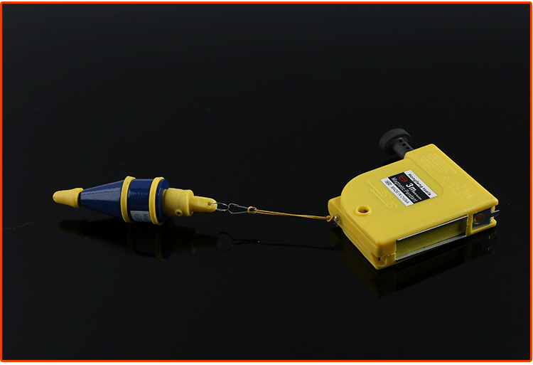 5米磁力线坠 磁性线锤吊坠锤垂直锤吊线坠线驼线锥自动收线测量具