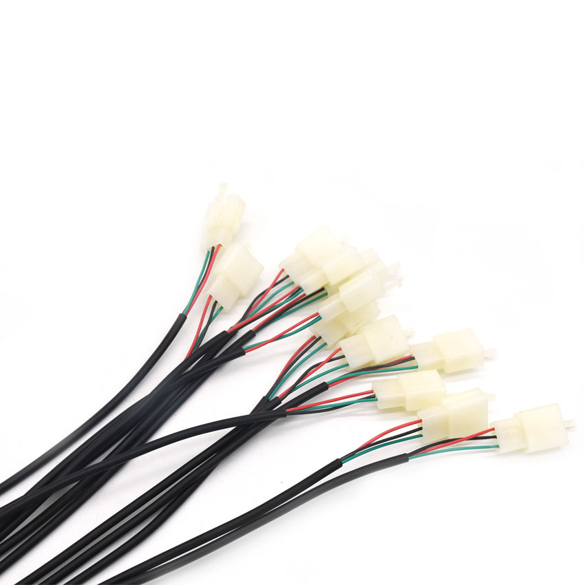 电动车调速转把三芯护套线控制器对插线电动车配件电动车转把线