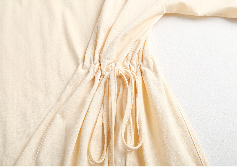 好质量实拍抽绳抽褶纯色圆领短袖t恤女大码女装上衣2019夏新款