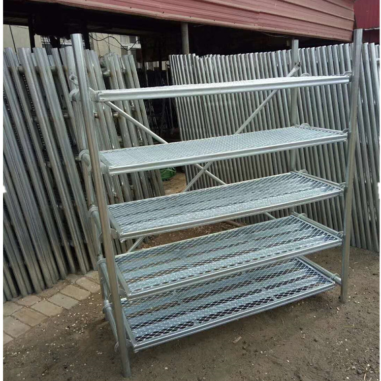旭升 标养室养护架子 混凝土养护架 镀锌钢管置物架 养护室储藏架
