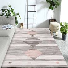一件代发现代简约客厅地毯北欧几何图案茶几卧室儿童爬行地垫批发