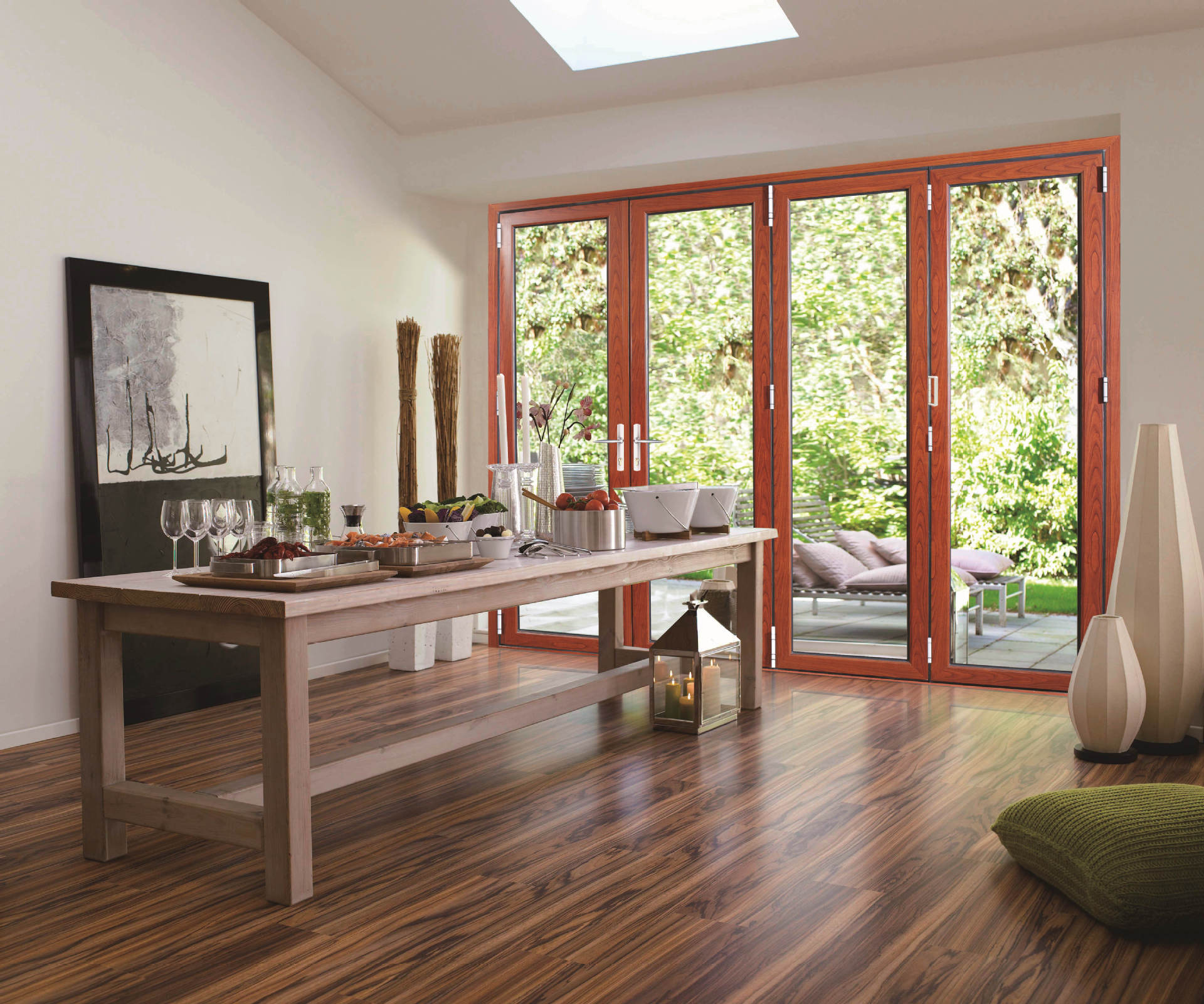 厂家专业定制铝合金折叠门室内阳台推拉折叠门断桥门75重型折叠门