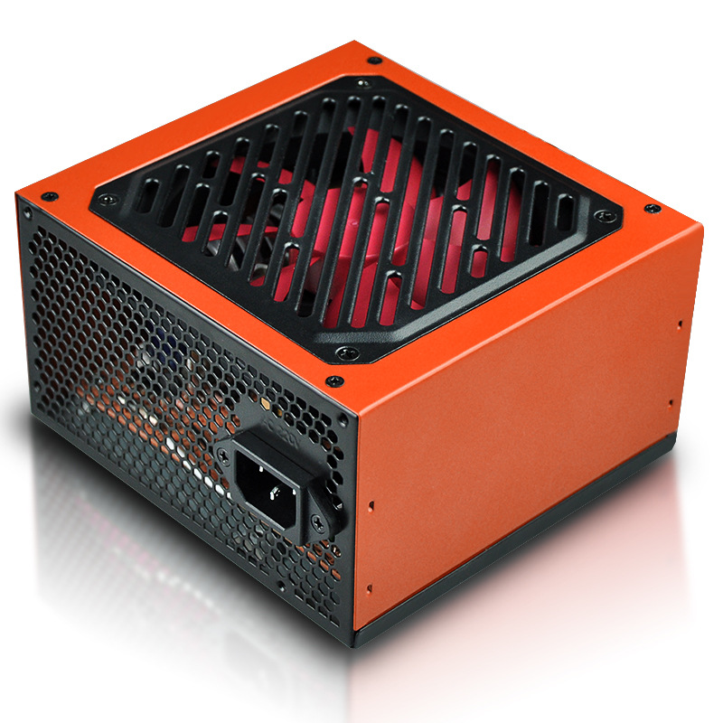 机箱半岛铁盒n600盒装台式机电脑电源额定450w 峰值600w功率500