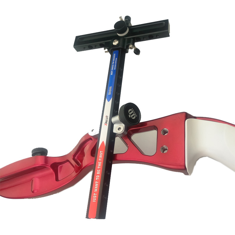 弓箭配件 反曲弓瞄准器铝合金basha迪酷特微调竞技比赛专用瞄准器