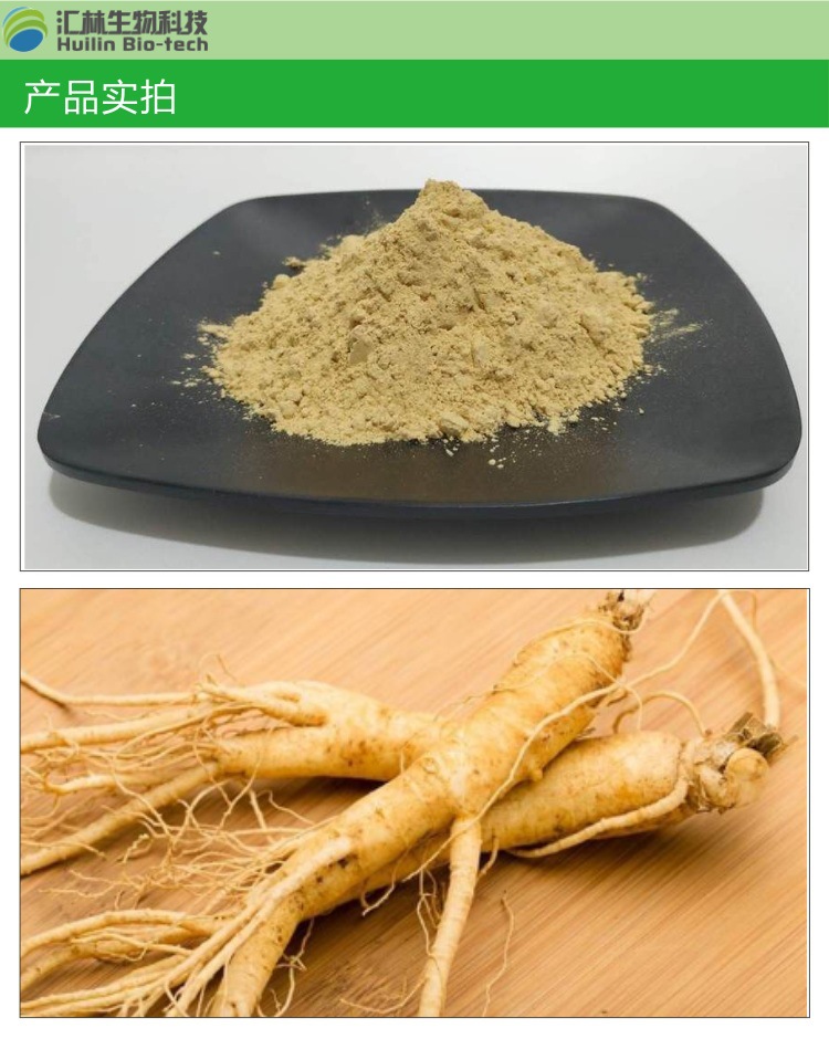 现货包邮人参提取物 人参总皂苷80% 咨询人参皂苷rh2 现货供应
