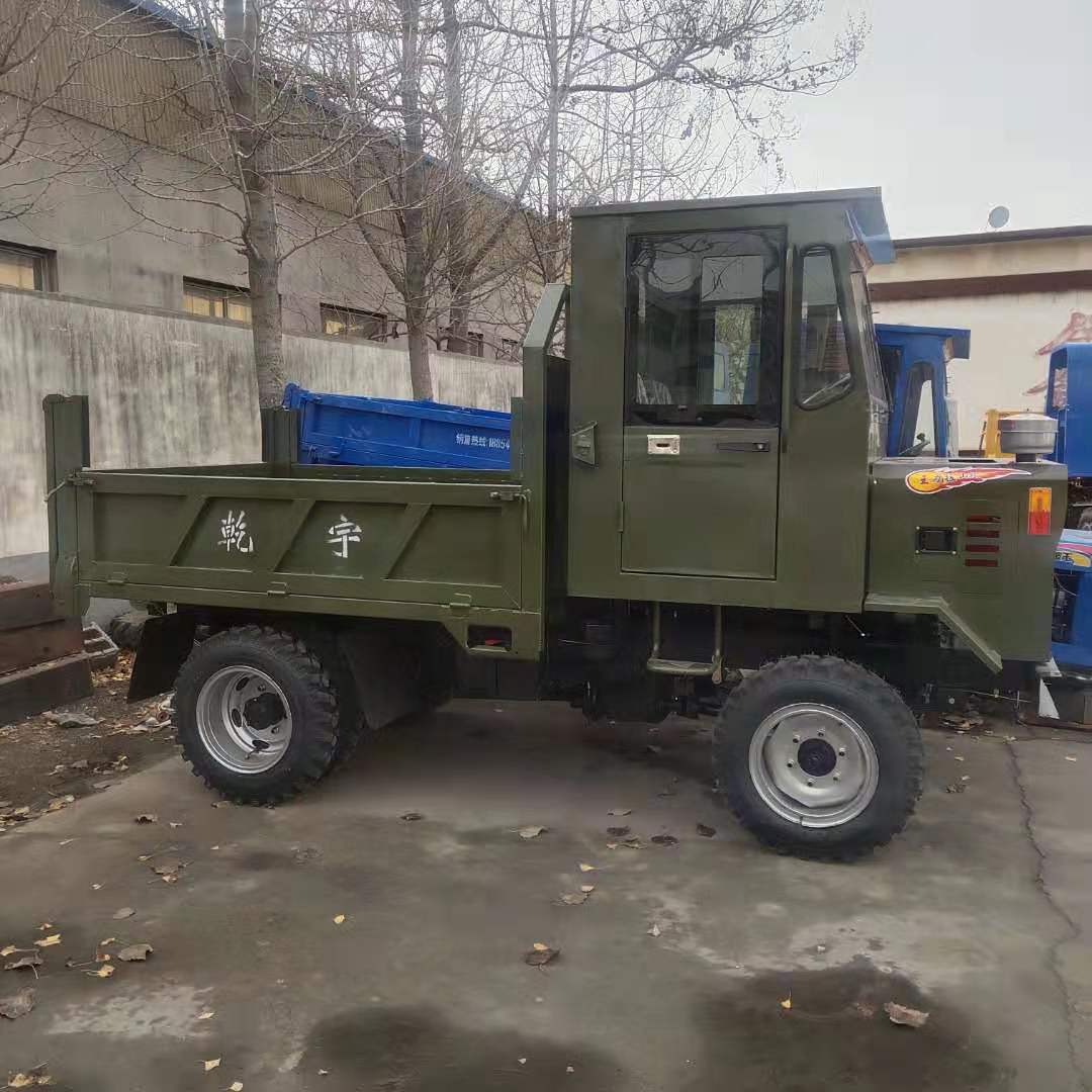 水旱两用四轮拖拉机现货出售 604低矮型四轮多缸拖拉机 轮距可调-报价