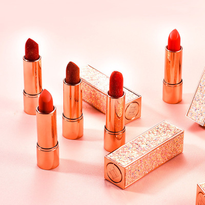 xixi人鱼姬星空溢彩丝滑口红日落橘色滋润保湿女学生高颜值少女心