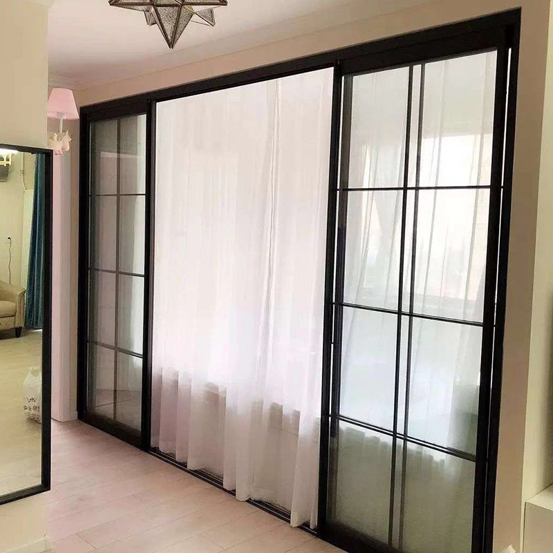 钛镁合金门窗 推拉门 平移门 厂家定制厨房阳台浴室门折叠门隔断