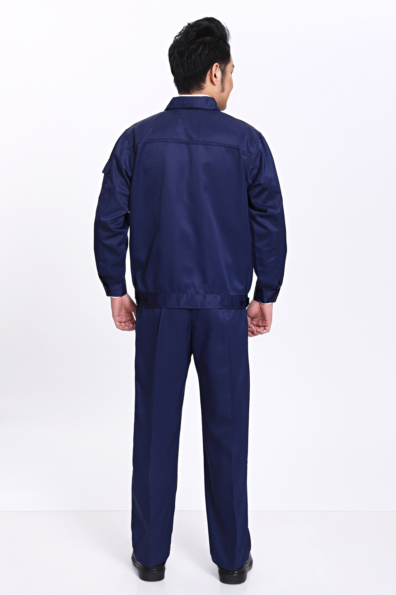 防酸碱工作服长袖套装 化工厂服车间工服定制特种工作服批发