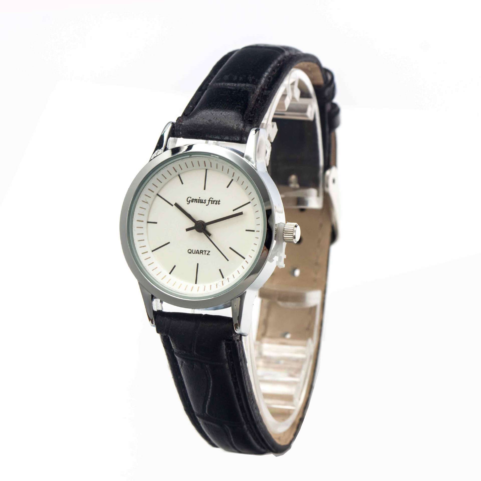 Cross-Border Couple Watch Fashion Belt Student Watch Business Men's Watch Quartz Watch Female Watches Wholesale