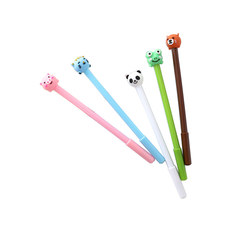 厂家订制软胶笔头笔帽 可爱动物造型pvc笔帽定制 pvc软胶3d笔套