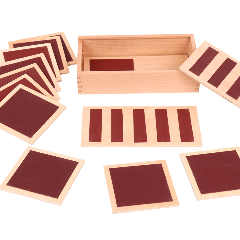 蒙氏教具触觉板蒙特梭利感官教具厂家供应专业版触觉板蒙氏触觉板