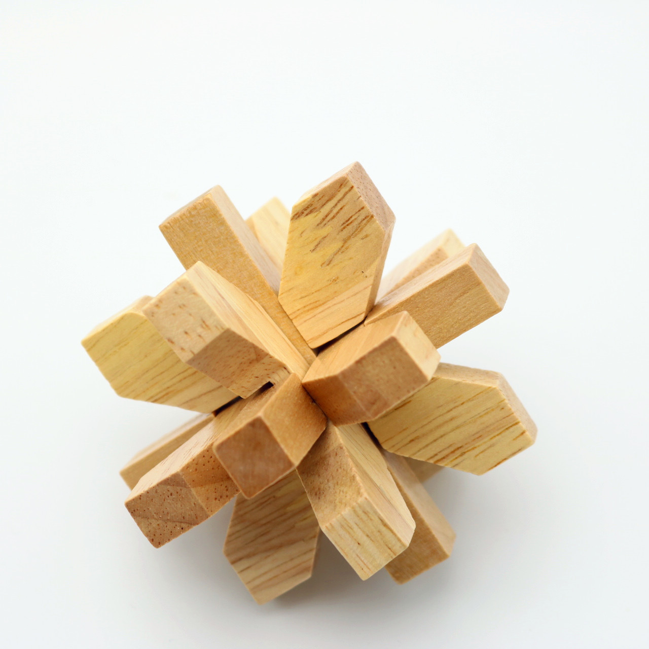 批发孔明锁鲁班锁古典木质拆装解锁解环玩具智力开发积木玩具