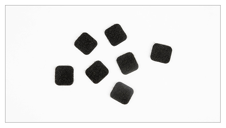 可定制背胶冲型魔术贴方形自带粘性纱窗固定公告毛毡固定魔术贴