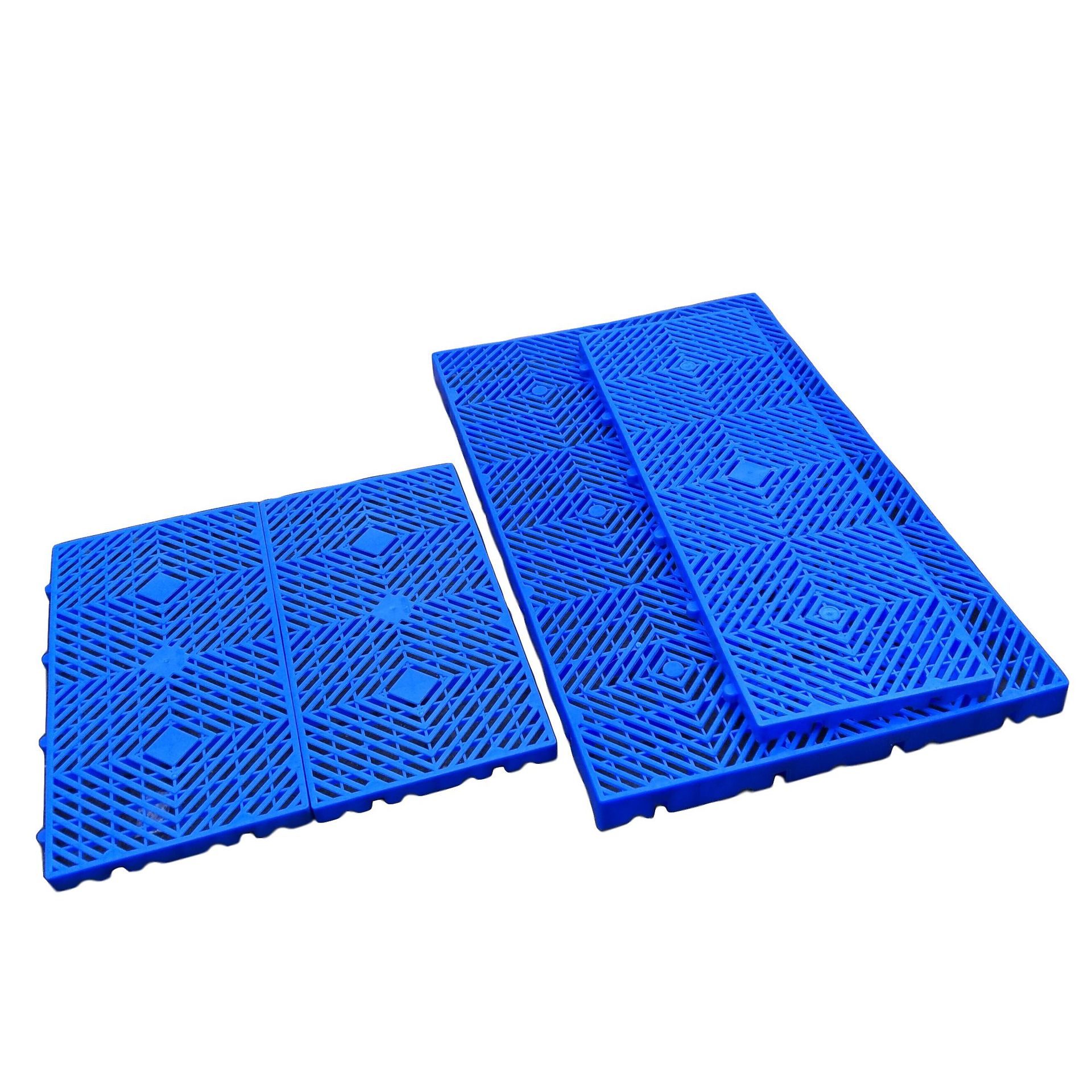 塑料防潮板网格塑胶垫板 宠物防潮垫 仓库组合栈板食品超市地台板