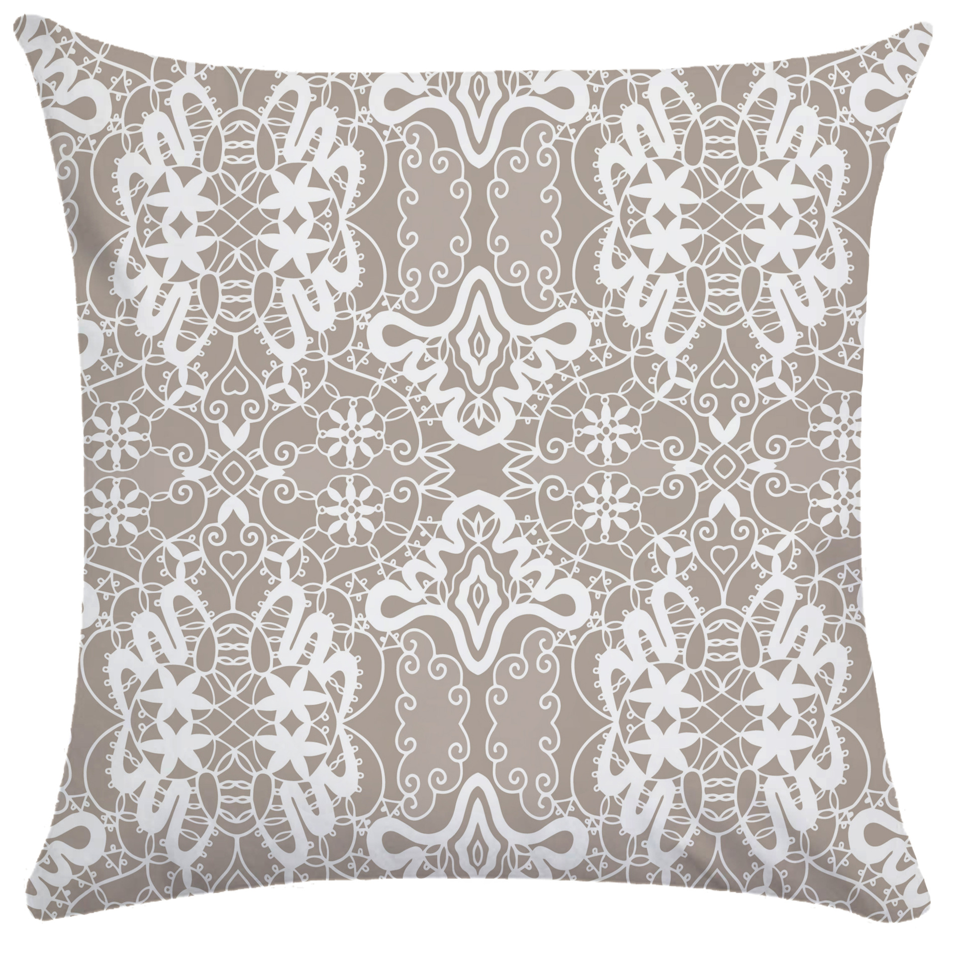 复古欧式花纹数码印花抱枕套超柔短毛绒单双面大尺寸靠枕腰枕套