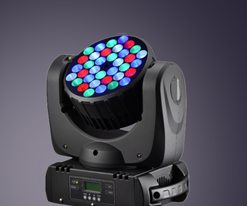 36颗led调焦摇头帕灯led小金刚摇头灯摇头染色灯舞台灯光演出