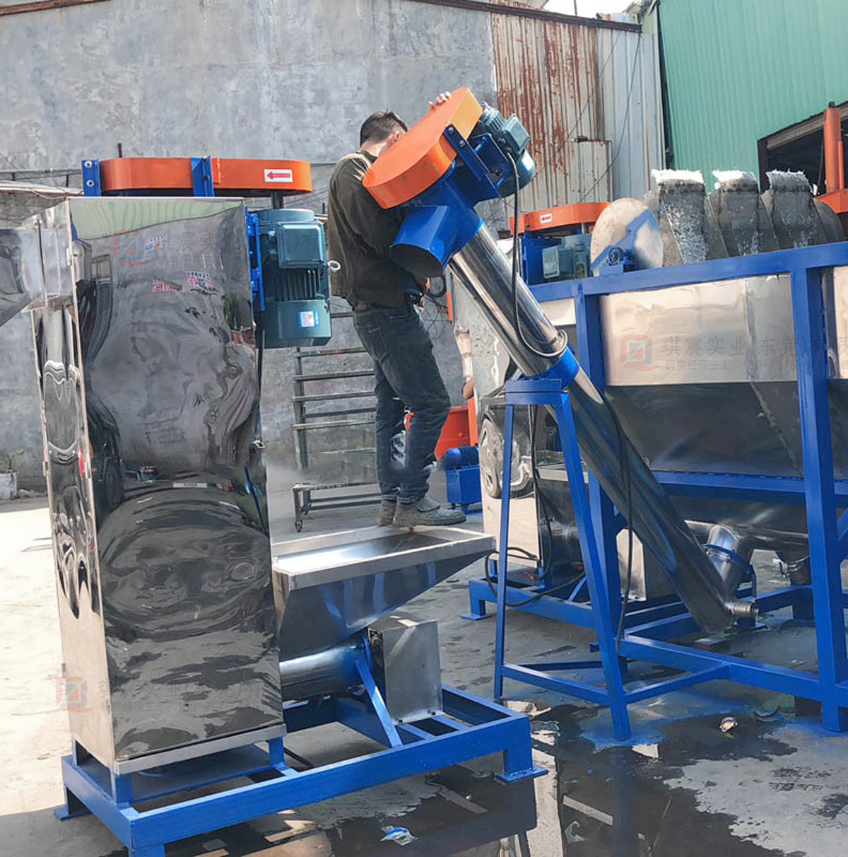 5kw立式脱水机 ppt pet abs塑料破碎片脱水机 不锈钢脱水机