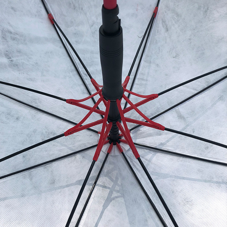 定做27寸特卫强杜邦纸伞印制llogo杜邦纸认证创意牛皮纸直杆伞