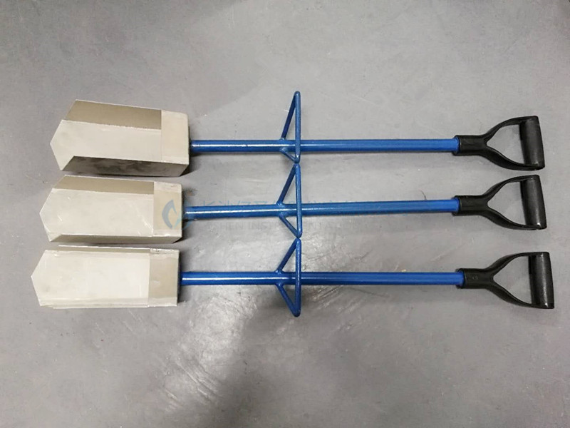 304不锈钢长柄煤样铲煤锹 取样铲 缩分铲 清样板十字分样板 刮板-阿里