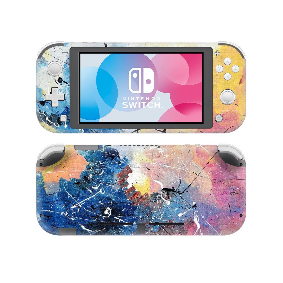 抢先发售switch lite游戏机全身贴纸 炫彩贴 贴膜 skin sticker