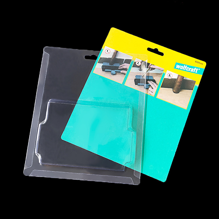 厂家批发五金工具pvc吸塑包装盒 插卡纸卡吸塑泡壳包装 来样定制