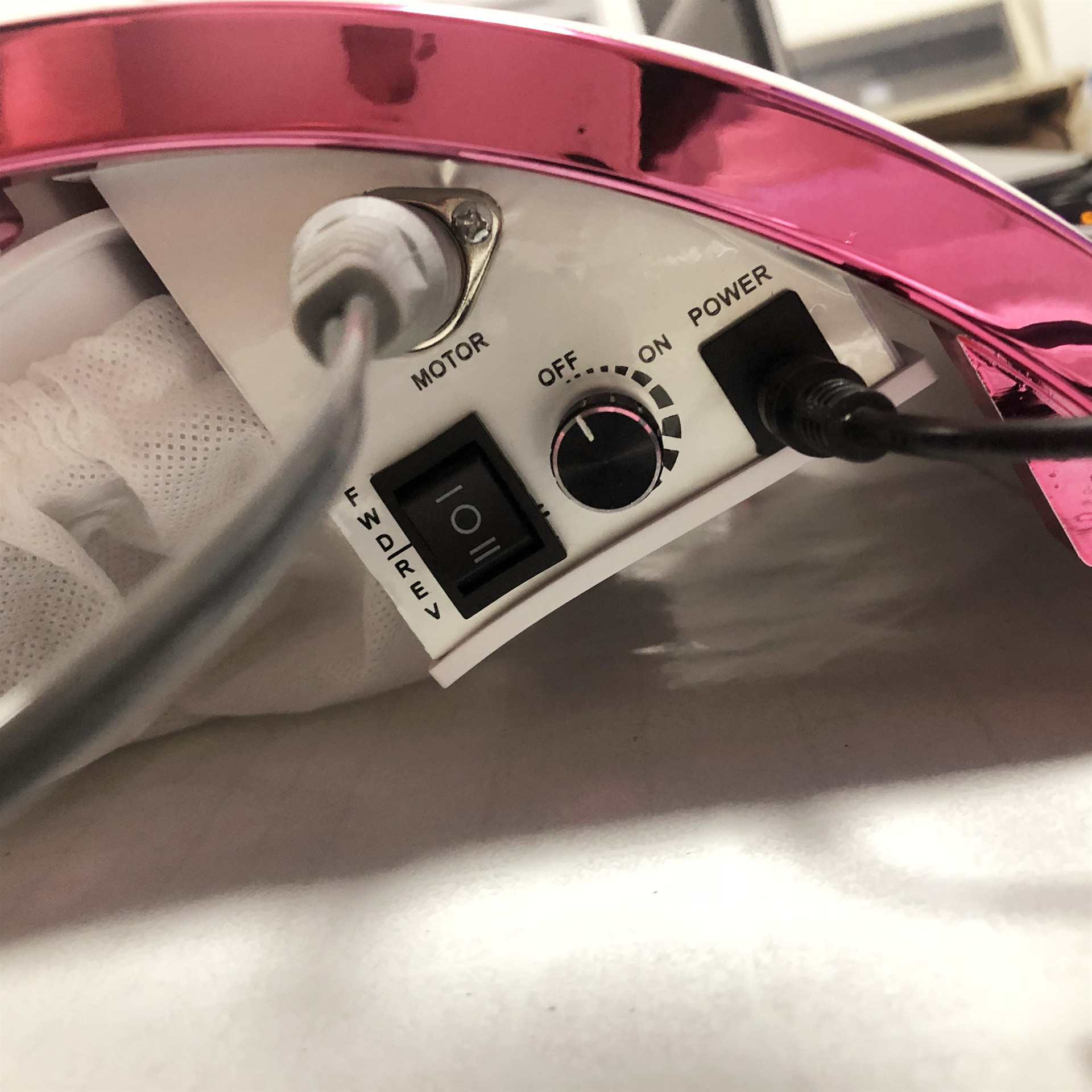 美甲吸尘器大功率大吸力三合一卸甲打磨粉尘机手枕日式静音防尘袋