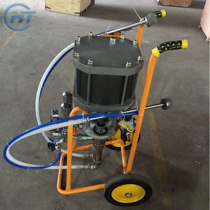 腻子喷涂机gp65高压喷涂机ab双组份聚氨酯喷涂机管道内外喷涂