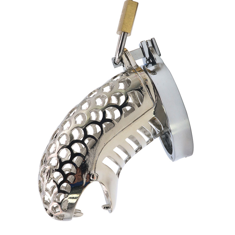 金属贞操锁阴茎锁笼性工具情趣用品外出下体调教道具夫妻成人用品