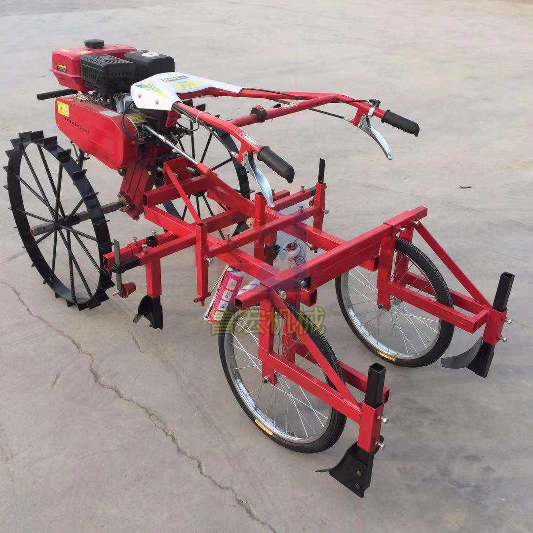 云南农用覆膜机烤烟专用地膜覆盖机小型手扶车带覆膜机