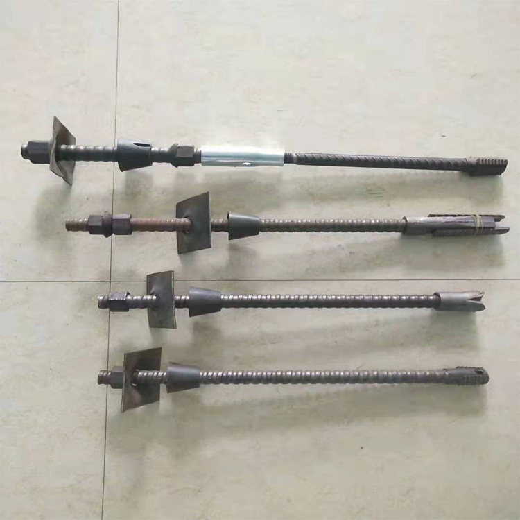 现货自进式中空注浆螺旋锚杆 自钻式组合砂浆螺旋锚杆使用说明书