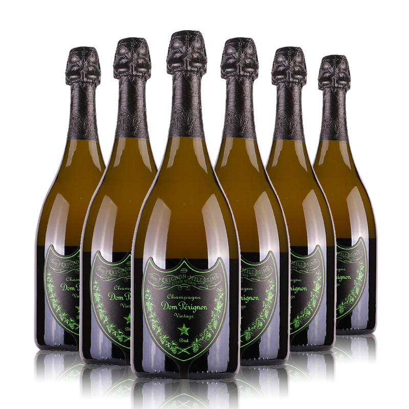 法国香槟产区发光唐培里侬香槟夜光版干型香槟750ml