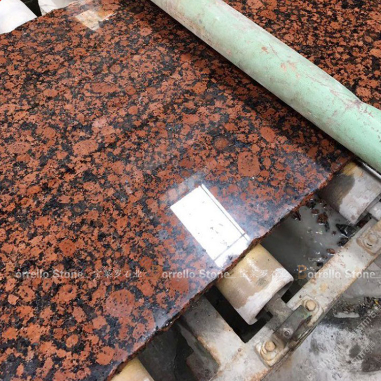 巴西红钻 花岗岩 红钻麻面 红色花岗岩 建筑工程石材-阿里巴巴