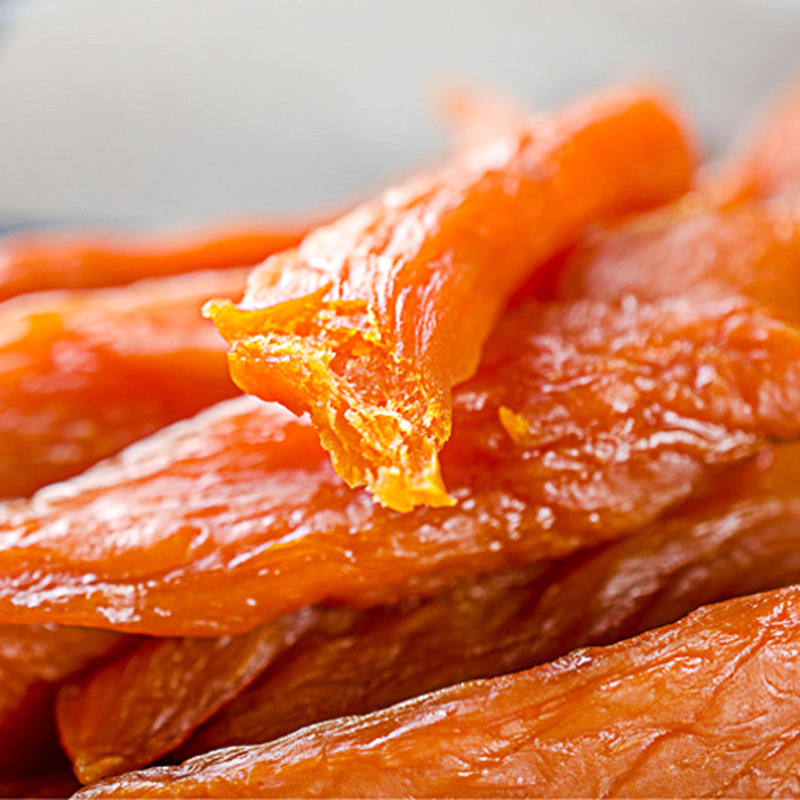 精品倒蒸地瓜干红薯干500g香甜软糯番薯干休闲零食连城地瓜