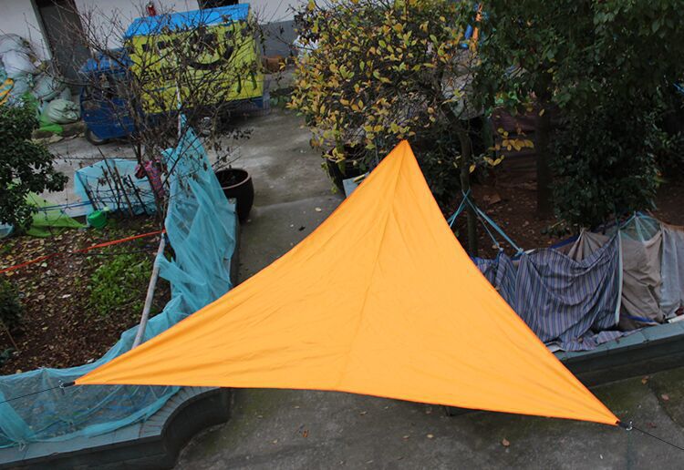 亚马逊跨境户外防晒遮阳雨棚折叠天幕三角观景棚雨布野营用品帐篷