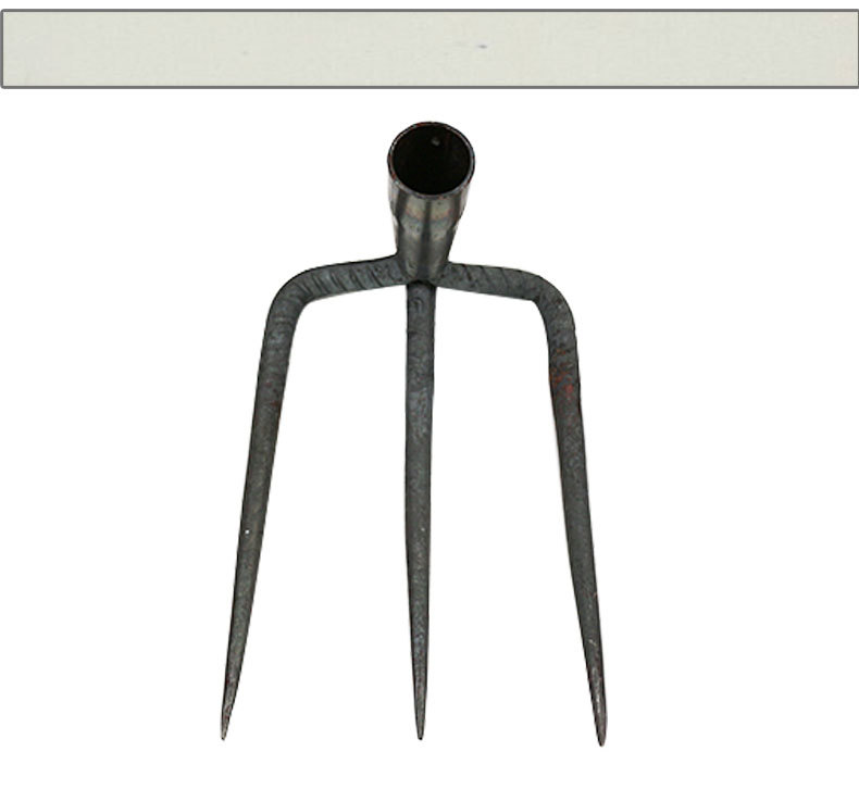农用三齿耙松土三齿抓钩锄头园艺工具农具工具种菜钉耙园林大号耙