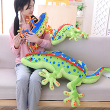 壁虎爬山虎变色龙蜥蜴恐龙公仔毛绒玩具玩偶布娃娃男女孩生日礼物