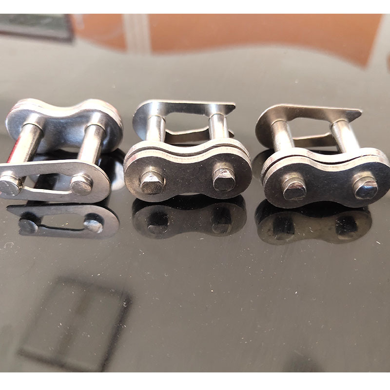 08b-1不锈钢链条活结4分5分6分1寸2寸半结扣节扣链条子母扣接头