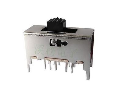 4档拨动开关接触性好 4段滑动开关低电阻长寿命 耐温4位拨码开关