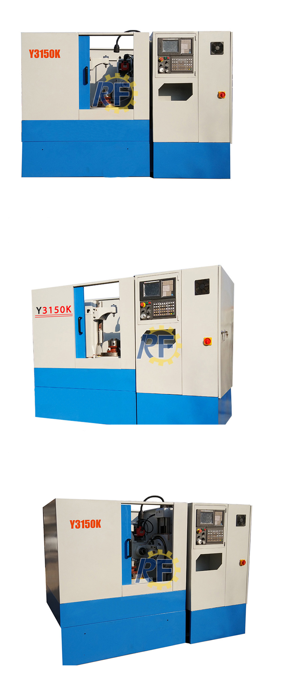 y3150k 精密数控滚齿机床 全封闭 高品质 四轴数控滚齿机