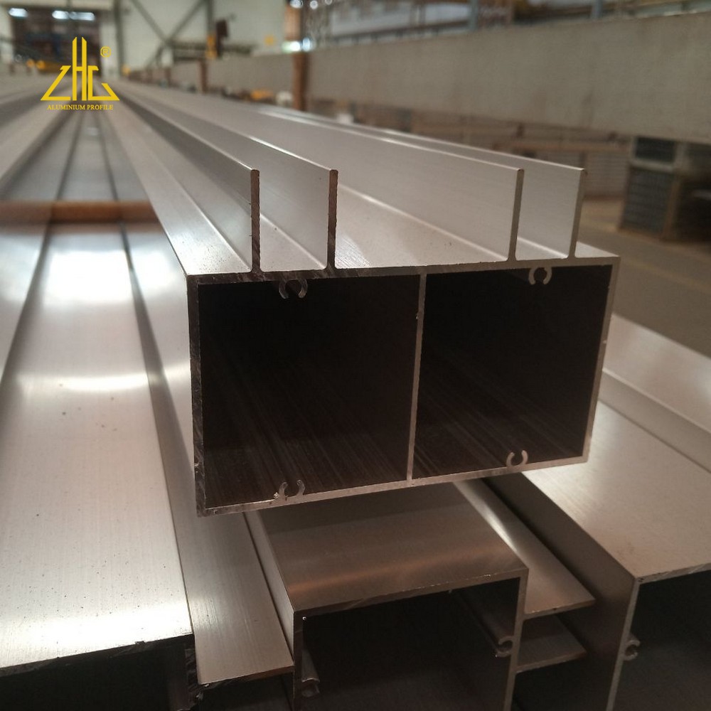 挤压厂直供 万能货架槽板铝合金型材 铝合金滑槽型材开模定制