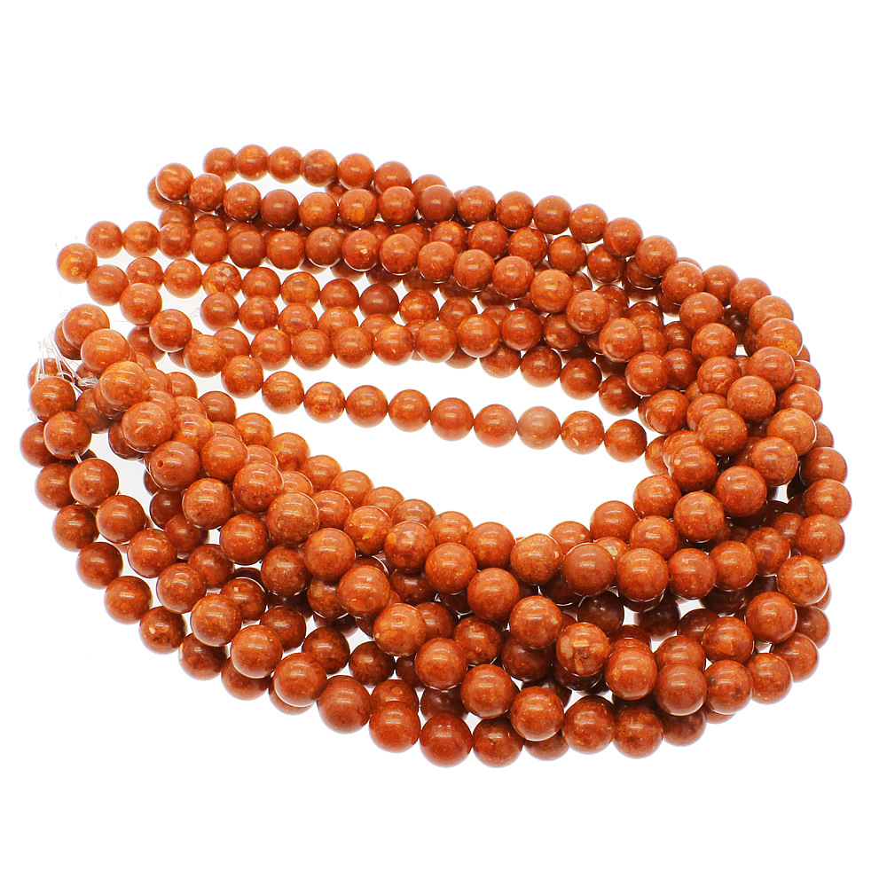 天然海竹 合成珊瑚圆珠散珠 6-20mmdiy手工手链项链饰品配件